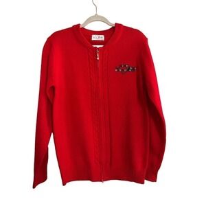 New Mr Rodger’s Neighborhood Officially Licensed Red  Sweater Mens Size Small